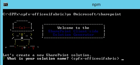 SharePoint Framework - Integrating Office UI Fabric