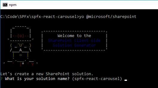 SharePoint Framework - React based Carousel
