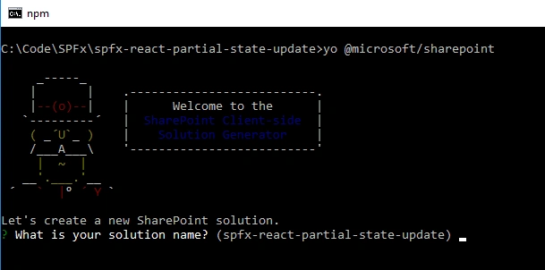 SharePoint Framework - React Partial State Update