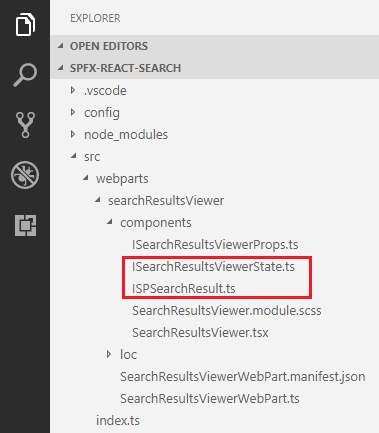 Model for Search Results
