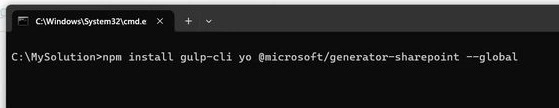 Command prompt