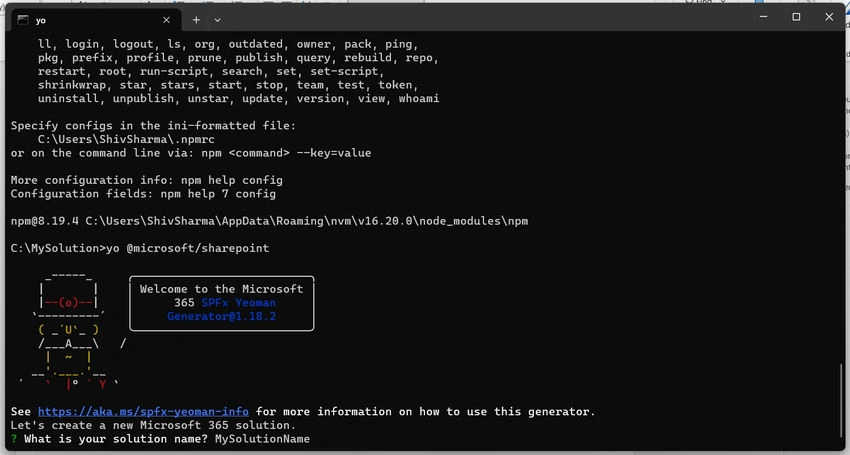 Command prompt