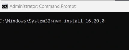 Check Exiting version of Node.js