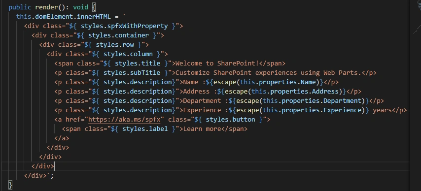 SharePoint Framework Webpart Property Pane Configuration With Custom Properties