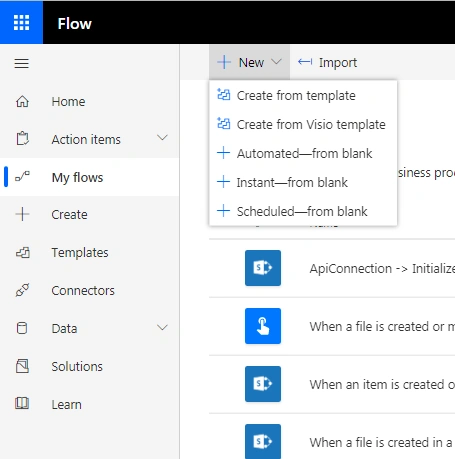 SharePoint Group Operations In Microsoft Flow