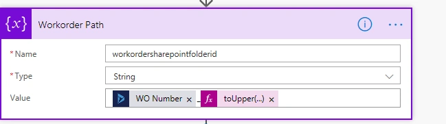 SharePoint integration For Work Order
