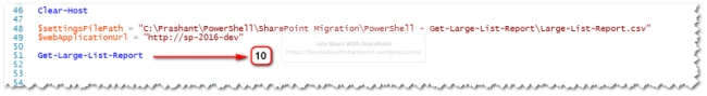 SharePoint Migration - Large List Details
