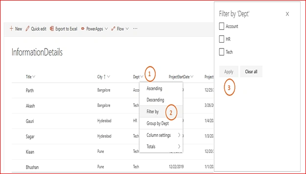 SharePoint Online - Create New List View Using New Modern Experience