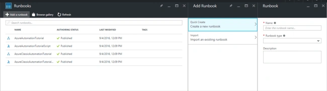 Add a runbook