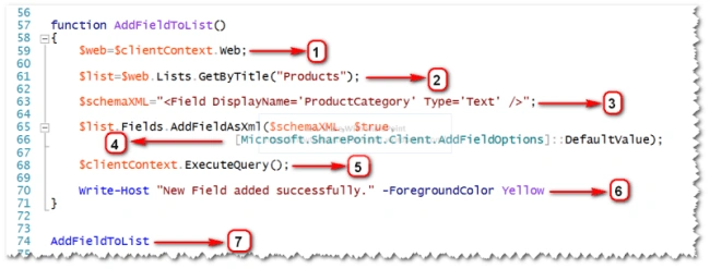 Working With List Fields Using PowerShell