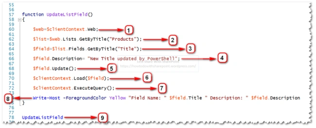 Working With List Fields Using PowerShell