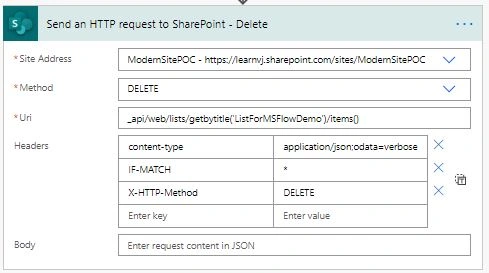 SharePoint Rest API In Power Automate (MS FLOW)