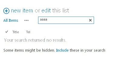 SharePoint Search
