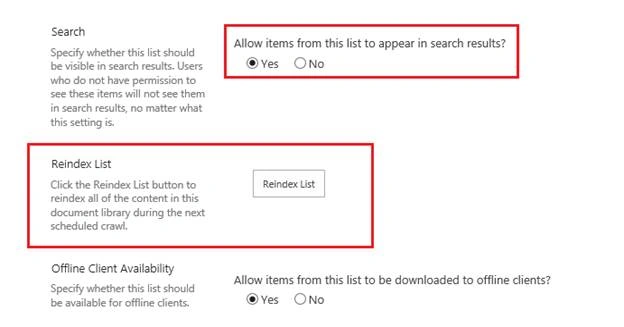 SharePoint Search