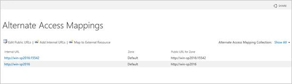 Configure