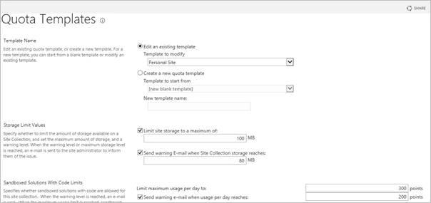 Configure