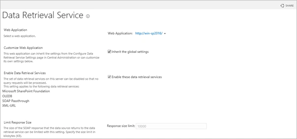 Configure