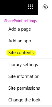 Site Content