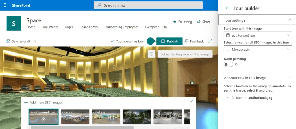 SharePoint Spaces