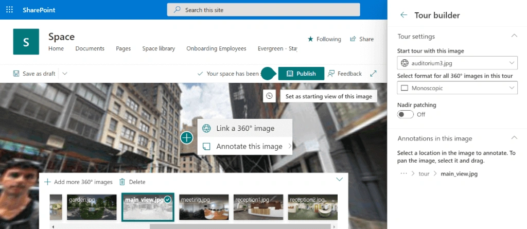 SharePoint Spaces