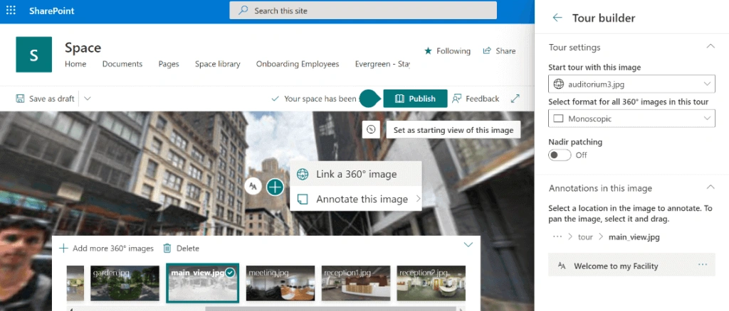 SharePoint Spaces
