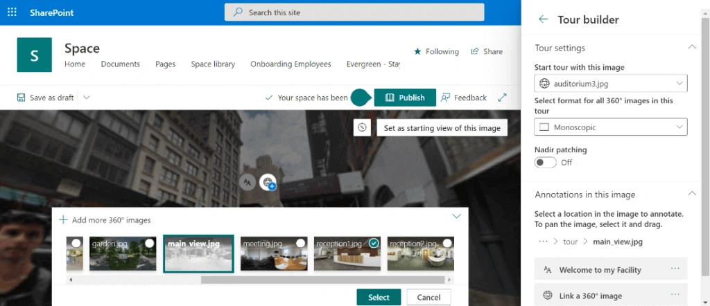 SharePoint Spaces