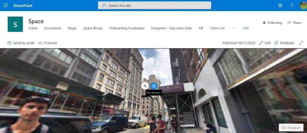 SharePoint Spaces