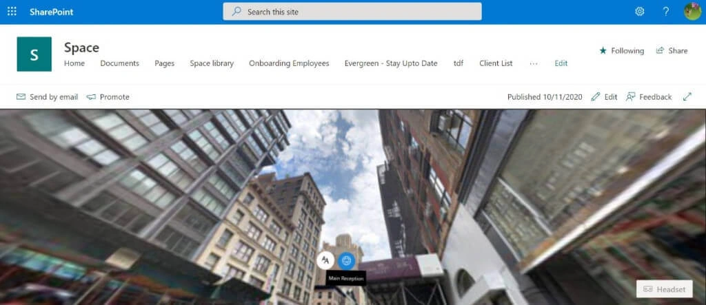 SharePoint Spaces