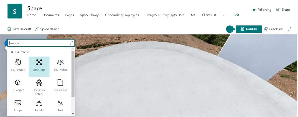 SharePoint Spaces