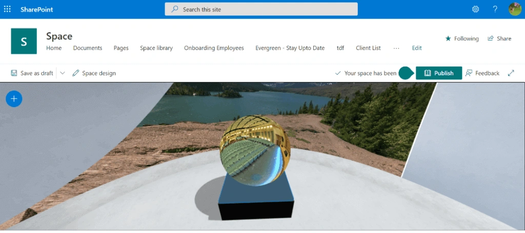 SharePoint Spaces
