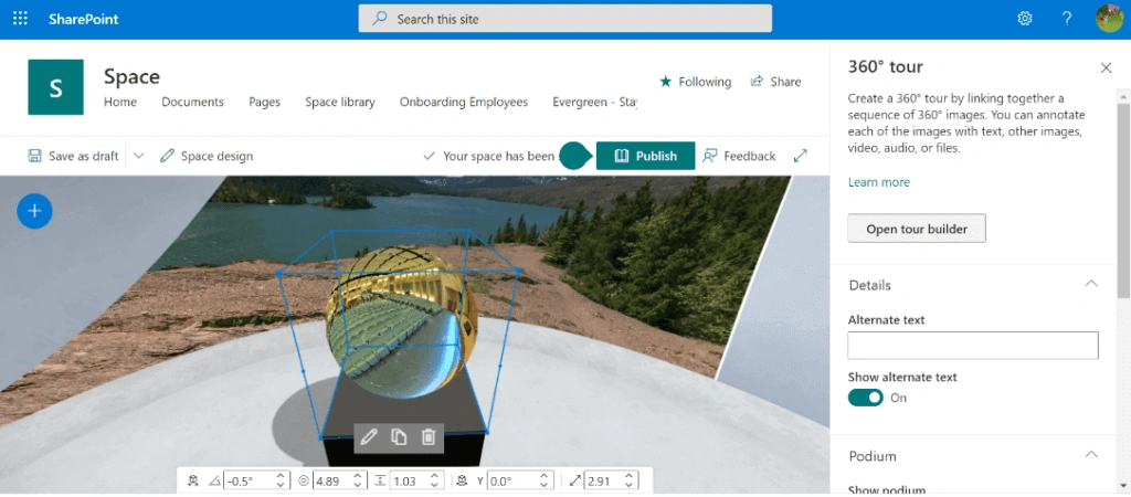 SharePoint Spaces