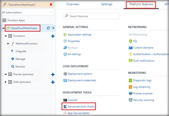 SharePoint Webhooks