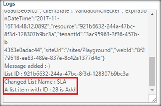 SharePoint Webhooks