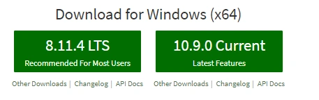 Install node.js