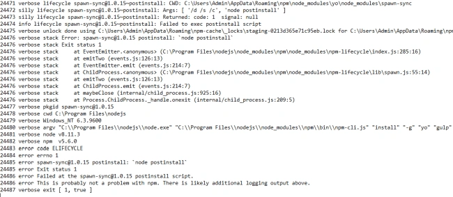 Install yeoman