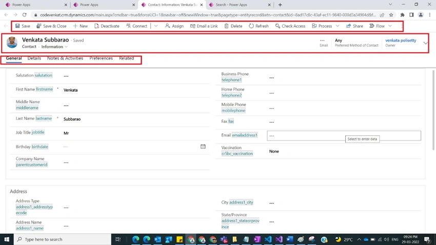 ShowAndHide Form Header with Webresource in Dynamics CRM