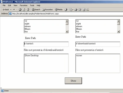 Web form