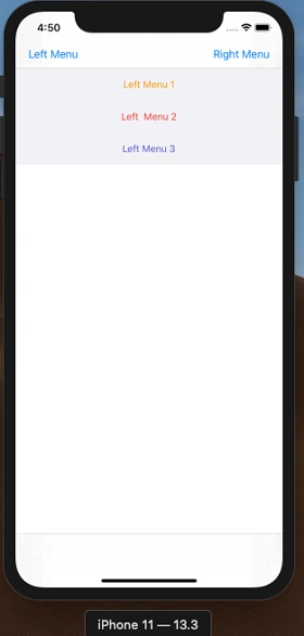 SideMenu In Xamarin iOS