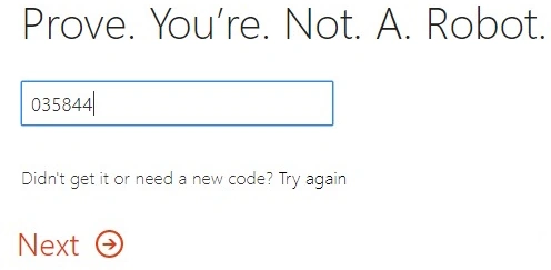 Unique code