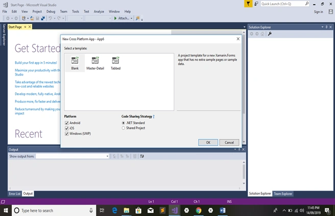 Signup And Signin Page With Pop-UP In Xamarin.Forms