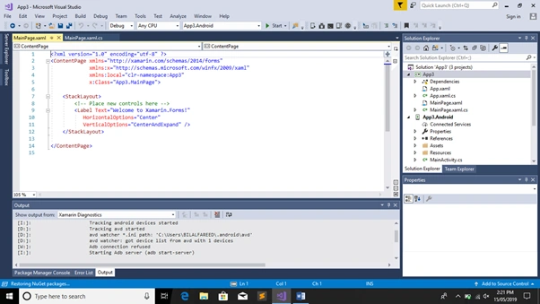 Signup And Signin Page With Pop-UP In Xamarin.Forms