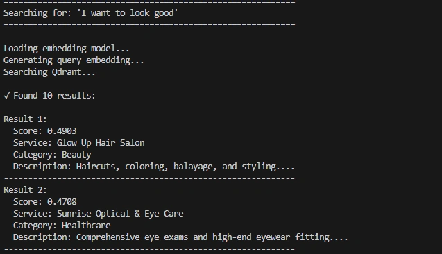 search resuls 2