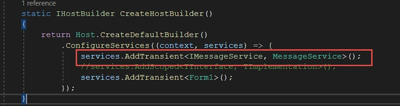 Dependency Injection In .NET 6