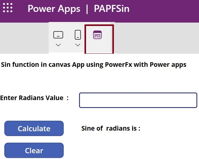 Output of PAPFSIN