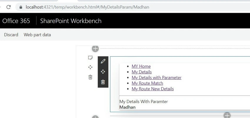 Output with Parameter