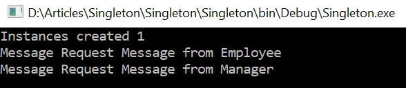 Singleton Design Pattern