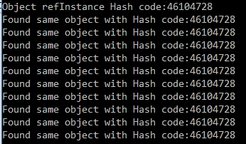 Output window