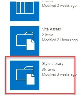 Style Library