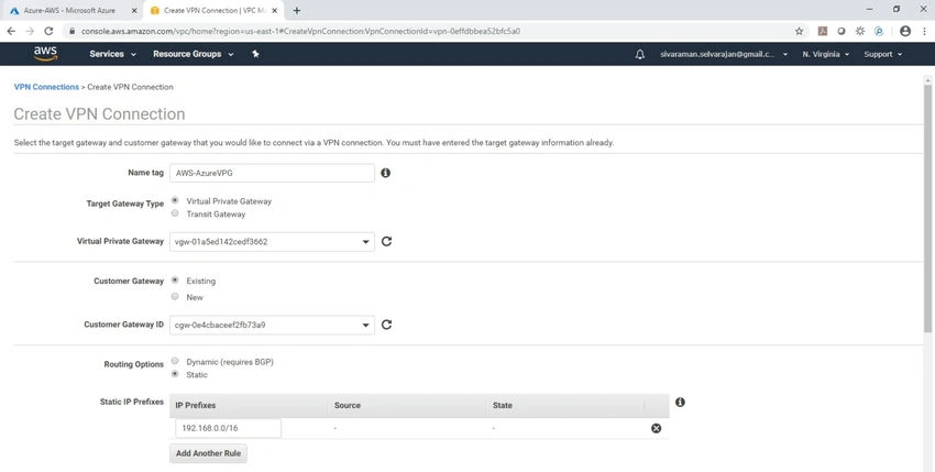 Customer Gateway
