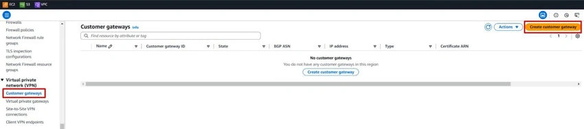 Customer Gateways